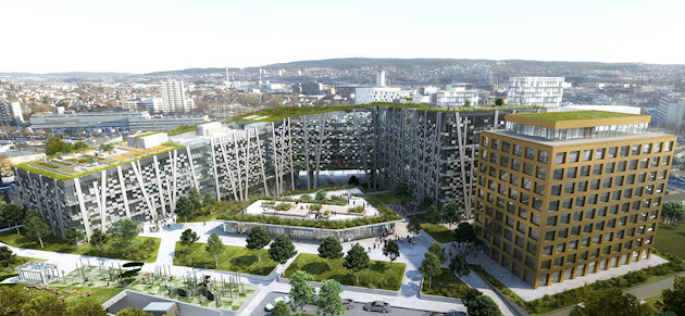 Bærekraft var viktig i det store prosjektet. CIRCAL 75R hjelper aktørene å nå den ambisiøse sertifiseringen BREEAM Excellent.