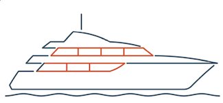 a close-up of a logo