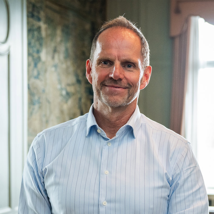 a man standing in a room