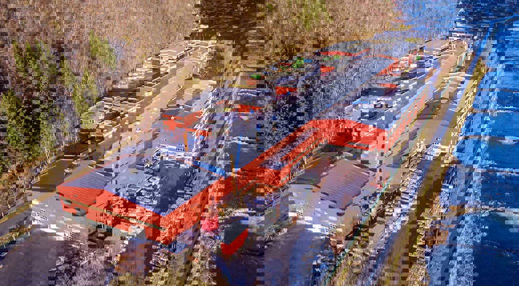 Fundo building in Høyanger