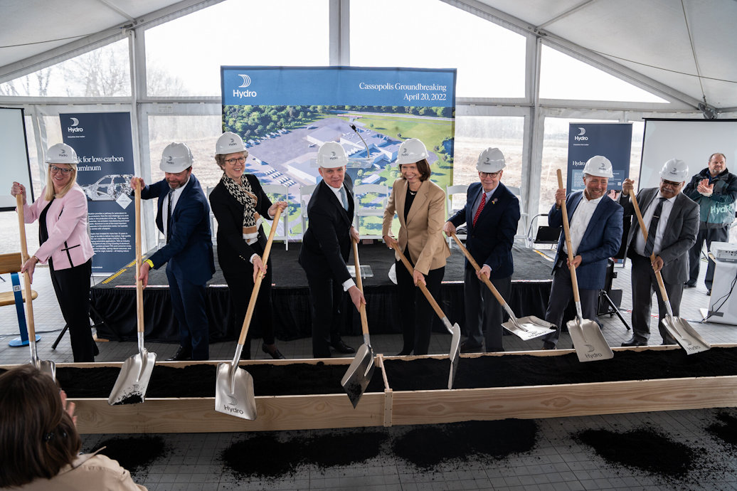 Hydro Cassopolis construction start