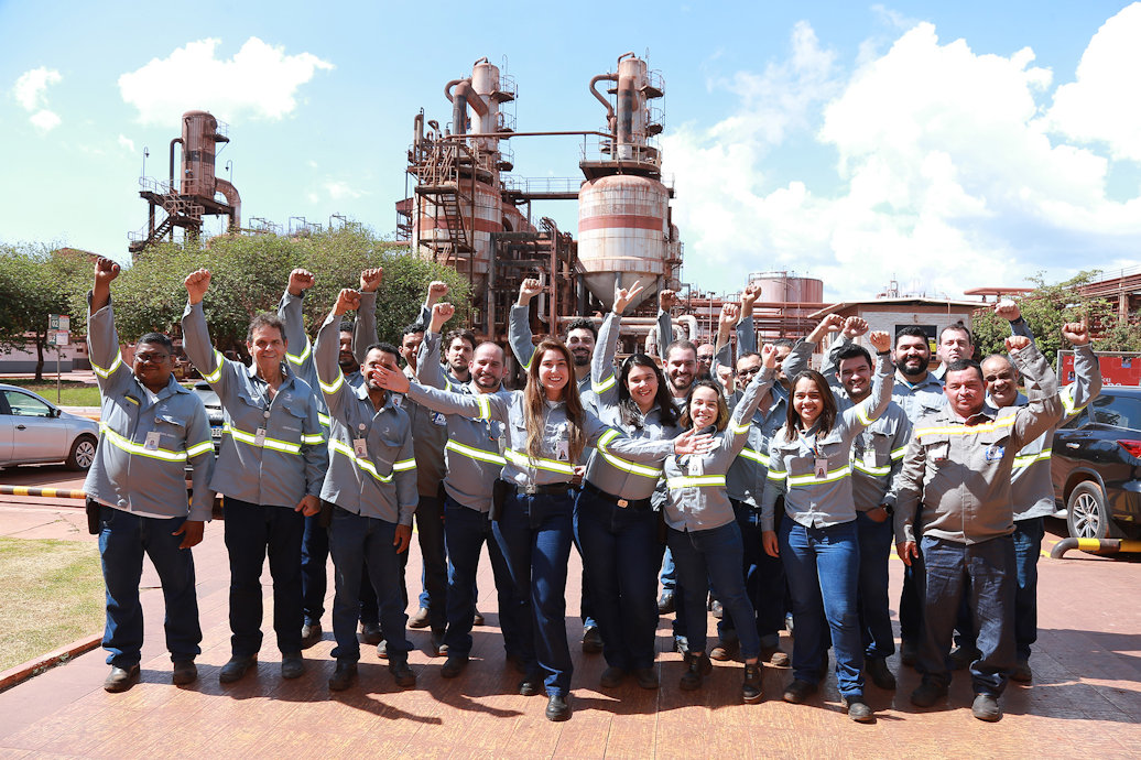 a group of people posing for a photo