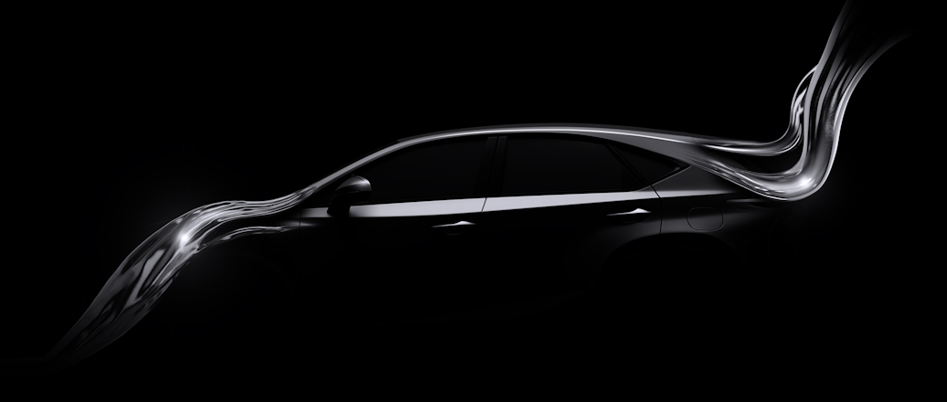 a close-up of a car's taillight