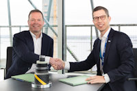 a couple of men shaking hands