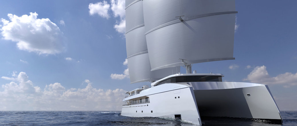 a large white boat on the water