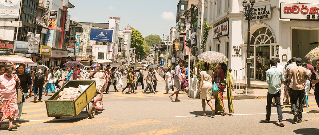 Street scene, Sri Lanka