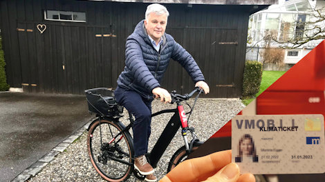 a person on a bicycle