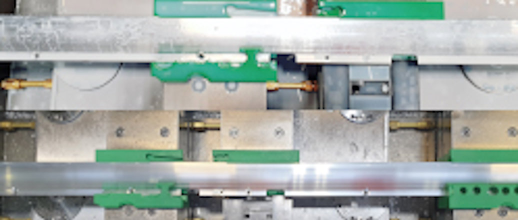 a close-up of a circuit board