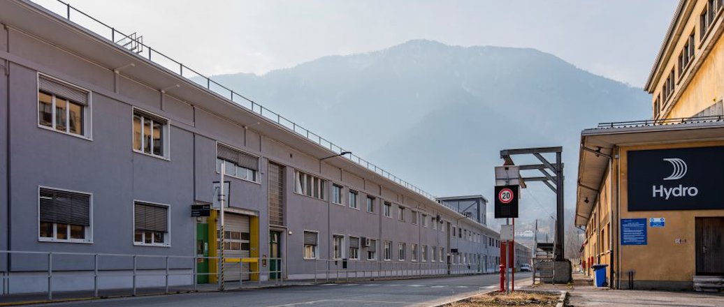 The Hydro Feltre plant