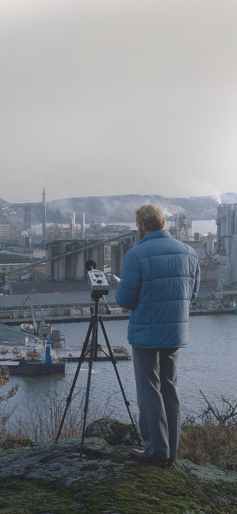 Sound measurement at Herøya Industrial Park