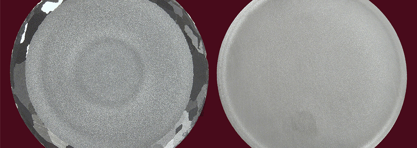 extrusion ingots of varying granularity